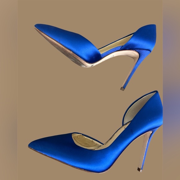 Jessica Simpson Royal Blue Heels - Picture 2 of 7